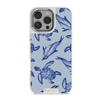 Aquatic Dance - iPhone 16 Pro Case, Elite Light (MagSafe) / Silver