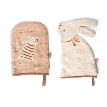 Suavinex WONDERLAND BATHROOM bath mitts 2 units