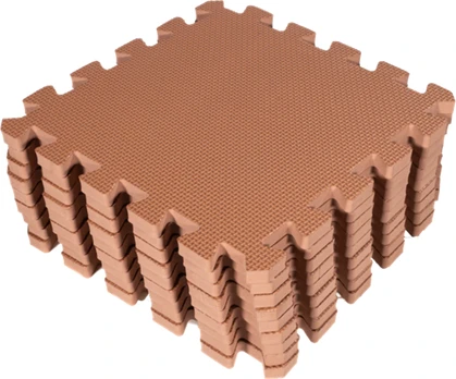 Babydan - Mocca Playmat - Brown - 90 x 90 cm