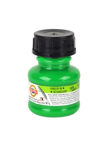 Tušas fluorescensinis 20ml K-I-N žalias