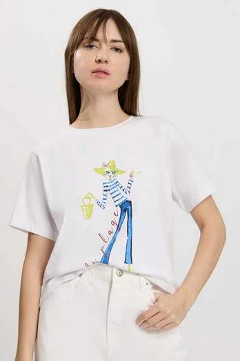 Marškinėliai CROSS JEANS
