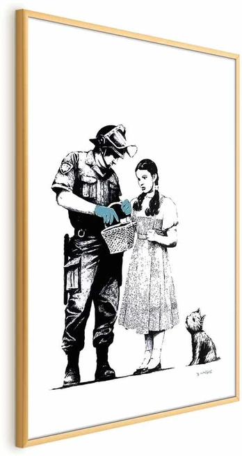 Artgeist Plakatas - Dorothy and the Policeman