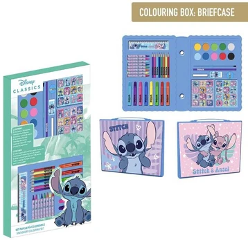 CERDÁ Disney Stitch colouring stationery set