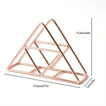 metalinis rankšluosčių laikiklis, Rose Golden