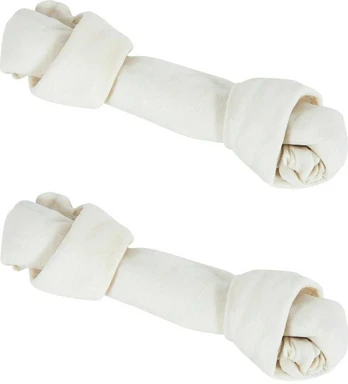 ZOLUX Knotted baltas bone - chew for dog - 100g