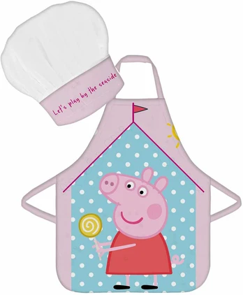 „Peppa“ kiaulės virtuvės prijuostė