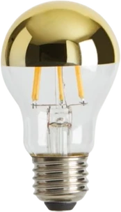 4W LED lemputė, E27, aukso sp., 2700K, dimeriuojama