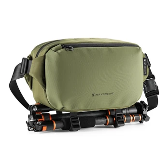 Kampf K&F Concept Alpha Sling Bag 10 l photography bag - žalias
