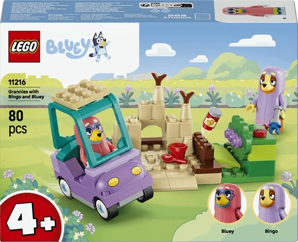 LEGO Bluey 11216 Močiutės su Bingo ir Bluey