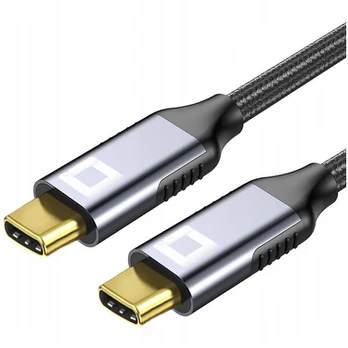 CO2 KABELIS USB-C GREITAS ĮKROVIMAS THUNDERBOLT 3 10GBPS 100W USB C TIPO 4K 3M