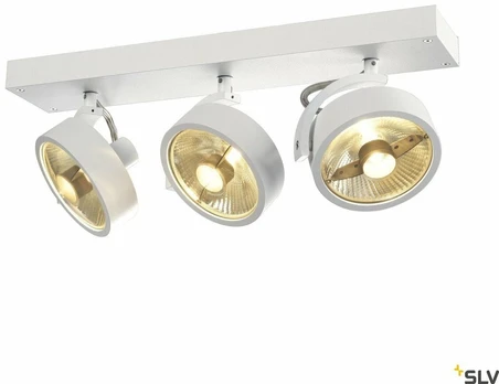 Šviestuvas lubų SLV Kalu, GU10, 3 x 75 W