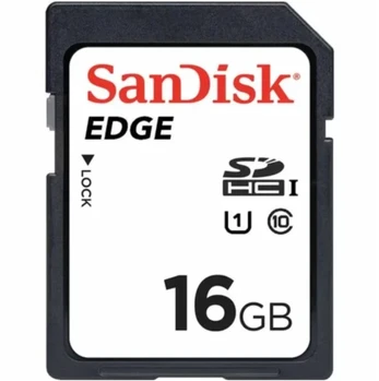 Atminties kortelė - SanDisk Edge SDHC 16GB Class 10