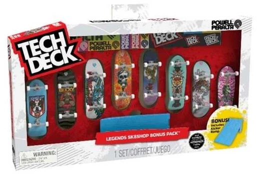 Tech Deck 8 Pack Multipack - Retro Neon