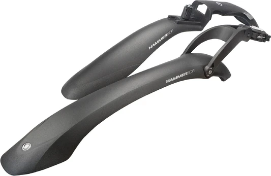 Purvasaugis Simpla Hammer3 SDE Speed MUDG236, plastikas, juoda, 27.5", 2 vnt.