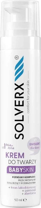Solverx SOLVERX BABY SKIN Krem do twarzy 50ml&