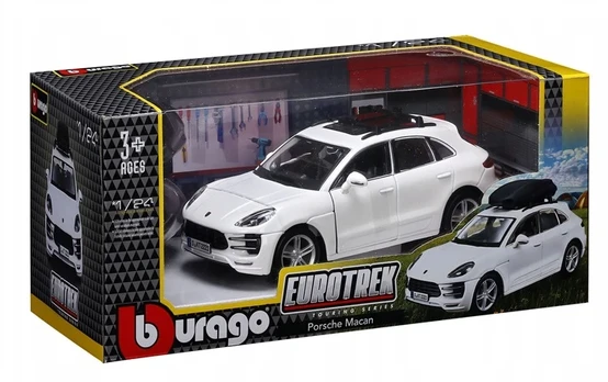 BBU 1:24 Eurotrek Porsche Macan ...Baltas 18-23013