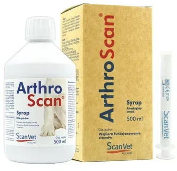 SCANVET ArthroScan Syrop - supplements for dogs - 500ml