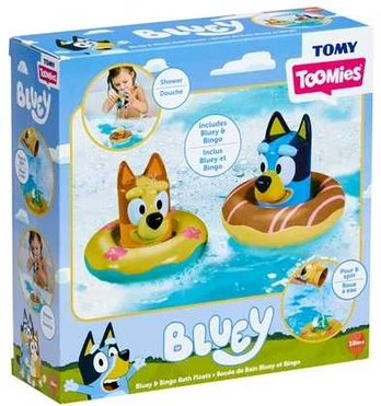 TOOMIES vonios žaislas Bluey Bath Floats, 2vnt., E73705