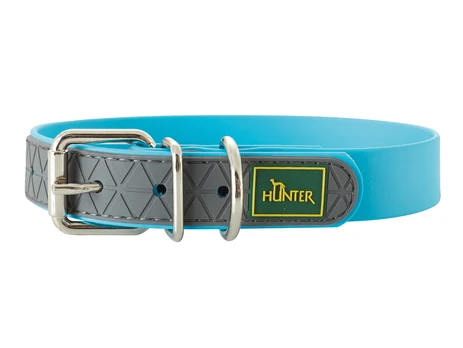 Hunter Convenience Neon Turquoise Šuns antkaklis