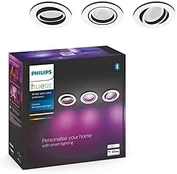 Philips Hue įmontuojamas taškinis šviestuvas Centura kaina