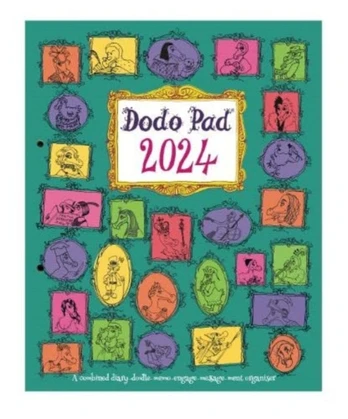 Dodo Pad LOOSE-LEAF Desk Diary 2024 - Week to View Calendar Year Diary