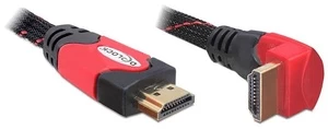 DELOCK kabelis didelės spartos HDMI su Ethernet kampu A-A / vyriškas-vyras 5m