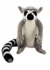 Minkštas žaislas lemūras 22 cm