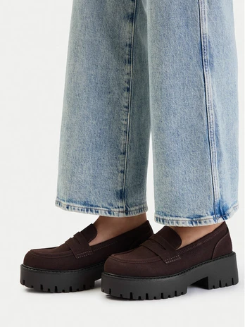 DeeZee Loaferai CEO-HY66880001-3 Tamsiai ruda