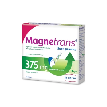 MAGNETRANS DIREKT granulės, 375 mg, 20 vnt.