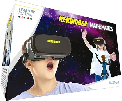 Heromask VR Headset Maths Educational Games