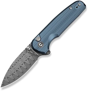 Knife CIVIVI Mini Shakan Damascus Blue