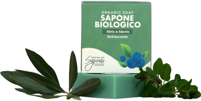 Ekologiškas muilas Mirta ir Mėta, 100 g
