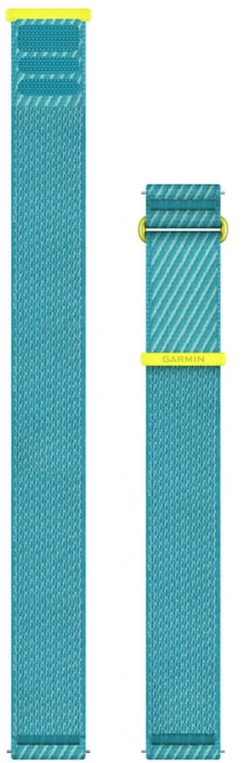 Garmin watch strap Quick Release ComfortFit Fabric 22mm, turquoise | 010-14400-07