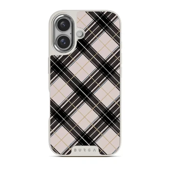 Plaid Please - iPhone 16 Case, Elite Light (MagSafe) / Silver