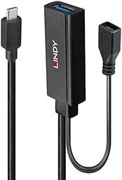 USB prailginimo laidas - Lindy 5m USB 3.2 C/A aktyvus prailginimas 5Gbps