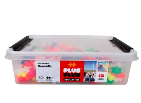 Konstruktorius Dante Plus-Plus Neon Mix 014-3289, plastikas