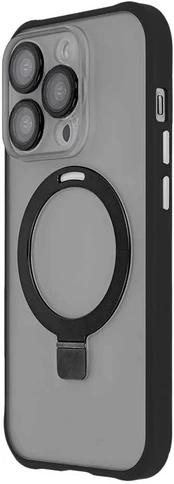 Dėklas Telforceone Ring Secure Mag Case for iPhone 15 Plus 6,7' juodas