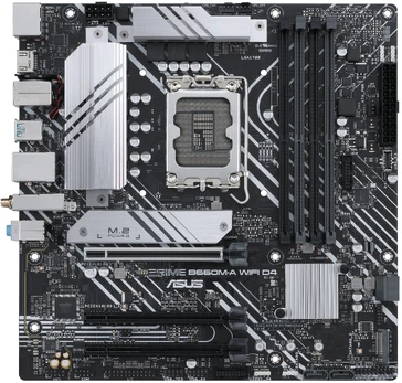 ASUS PRIME B660M-A WIFI D4 Intel B660 LGA 1700 „micro ATX“