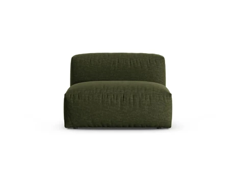 Modul Armless, "Martina", 1 Seat, 120x90x75, Green