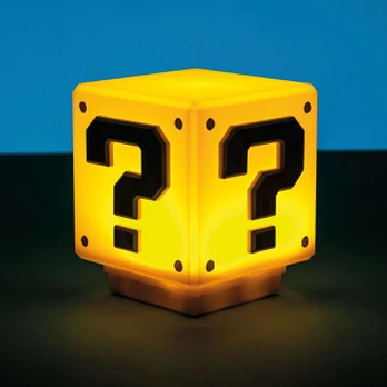 Paladone Super Mario Mini Question Block šviestuvas