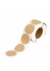 Lipdukai ritinėlyje KRAFT 3.8cm 500vnt kaina