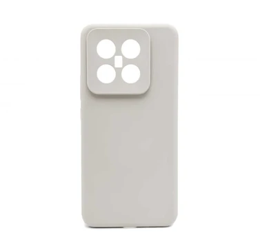 Prijunkite „Xiaomi 14 Pro Premium Magsafe Soft Touch“ silikoninį dėklą, pilką