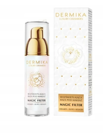 Dermika DERMIKA Luxury Ceramides Šviesinantis makiažo pagrindas Magic Filter 30 ml