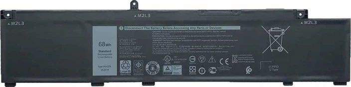 Bateria Dell 68Wh Li-ion laptop battery