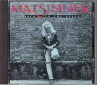CD Mat Sinner - Back To The Bullet