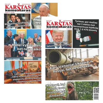Laikraštis KARŠTAS KOMENTARAS