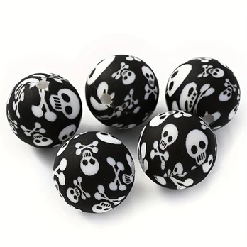 Karoliukai rinkinys, skull-14