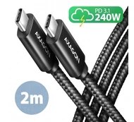 AXAGON | Data and charging USB 480Mbps cable, 2 m | BUCM2-CM20AB | USB-C to USB-C