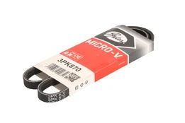 V formos rumbuoti diržai GATES 3PK870 kaina