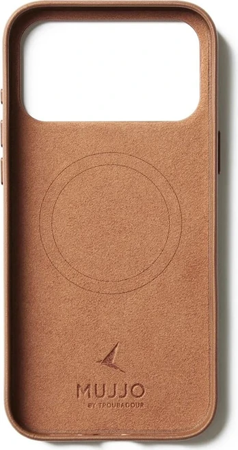Mujjo Leather Case for iPhone 17 Pro Max - Tan
